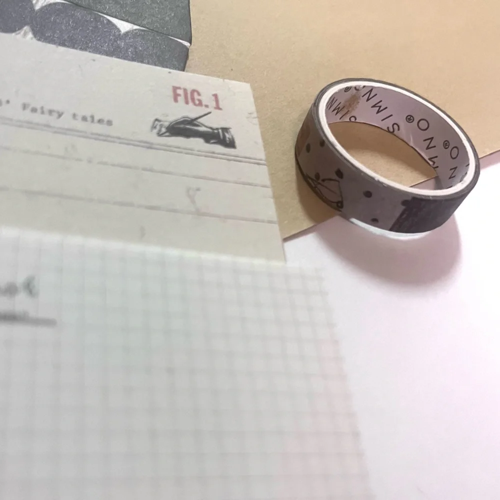 🆕 🎉 vintage minimal retro memo pad junk journal ephemera stationery set